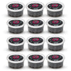 Valesco Whole Oil Cured Black Olives for Snacking, Salads & Charcuterie Boards (6 Oz) Pack of 12