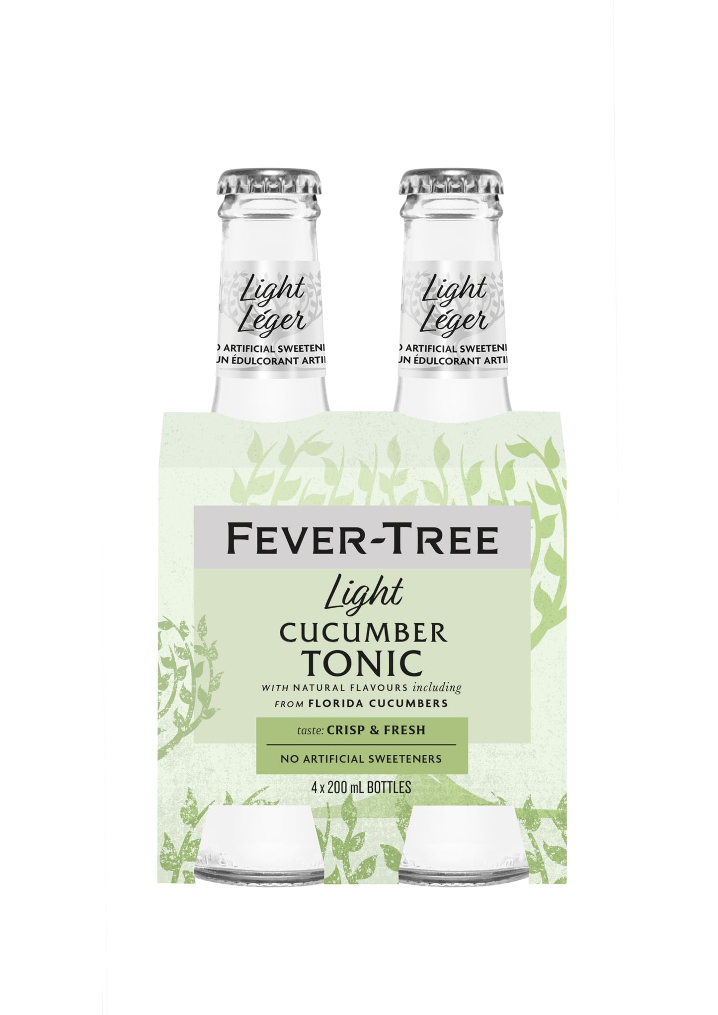 FEVER-TREE Cucumber Tonic Water 4 Pack, 200 ML