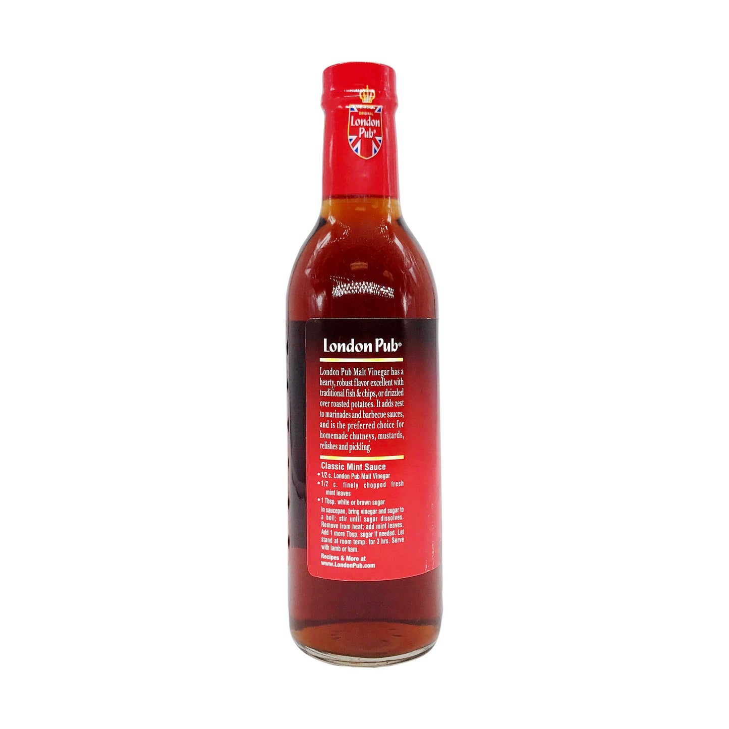 Reese London Pub Malt Vinegar, 12.7 oz, Chrome, Model 70670002895