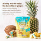 Prince Of Peace Pineapple Coconut Ginger Chews – Candied Ginger – 4 Oz. Bag – Candy Pack – Natural Candy – Healthy Snack – Vegan And Gluten-Free
