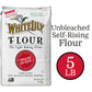 White Lily Unbleached Self-Rising Flour, 5-Lb Bags (2-Pack)