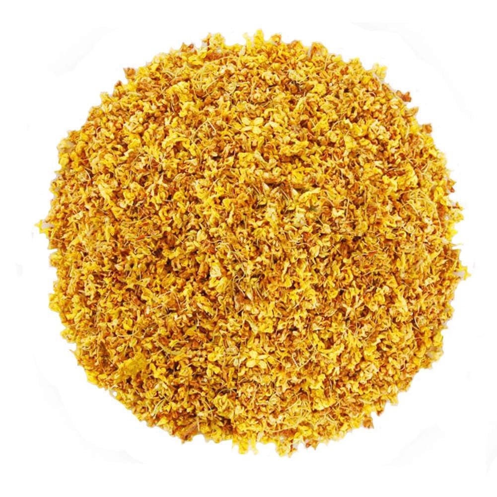 Tooget Fragrant Osmanthus Fragrans Herb Loose Leaf Tea 100% Natural Dried Osmanthus Flower Herbal Tea Top Grade - 2 Oz