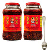 laoganma spicy chili crisp sauce Xiang La Cui Comes with a free Toothsome Mart spoon (pack of 2, 23oz)