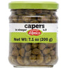 Capers, #9, Premium Quality Italian Capers In Brine, Jar, 7.1 Oz (200G), Product Of Italy, Fratelli D'Amico