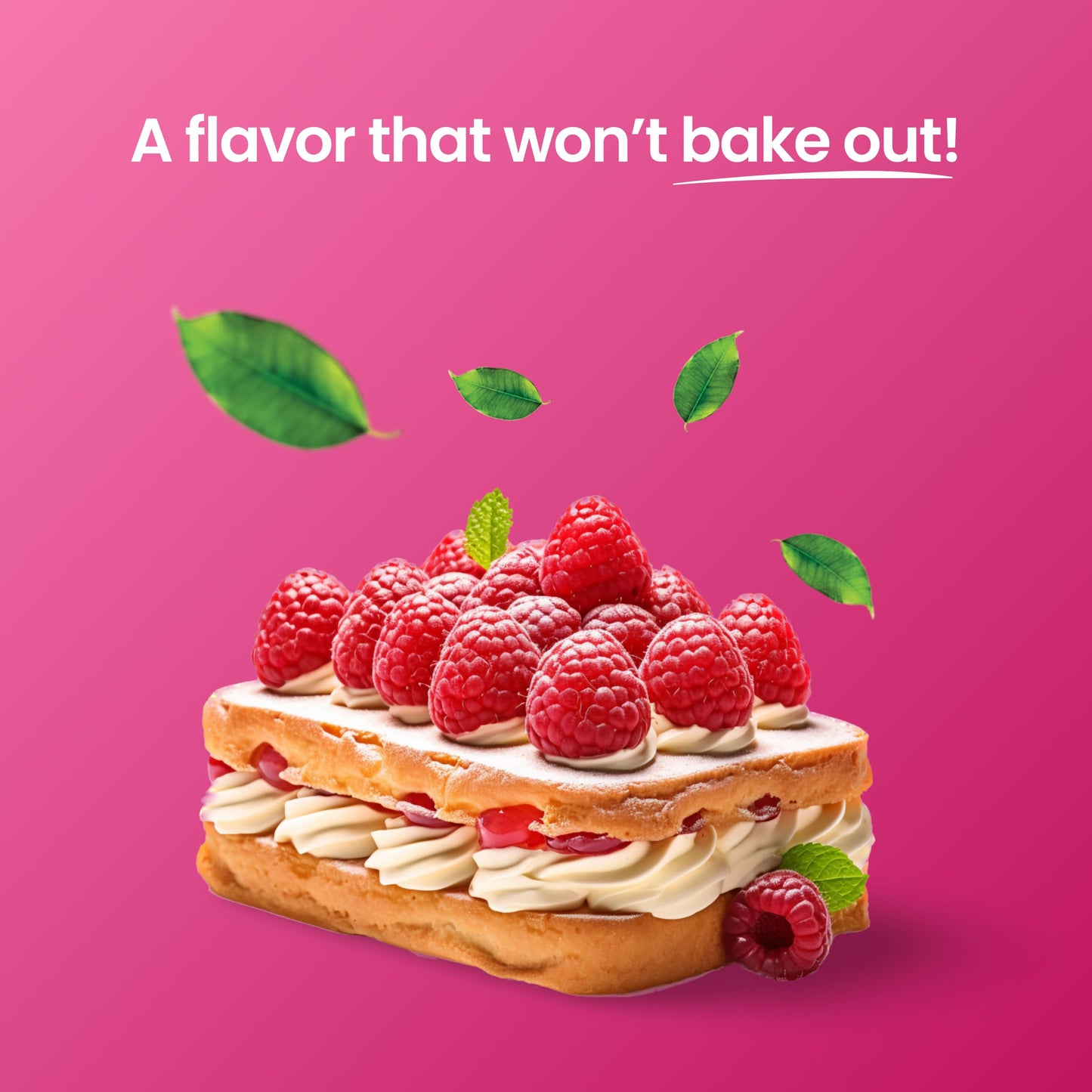 LorAnn Oils Raspberry Bakery Emulsion: True Essence, Ideal for Boosting Fruit Tones in Cakes, Cookies & Desserts, Gluten-Free, K