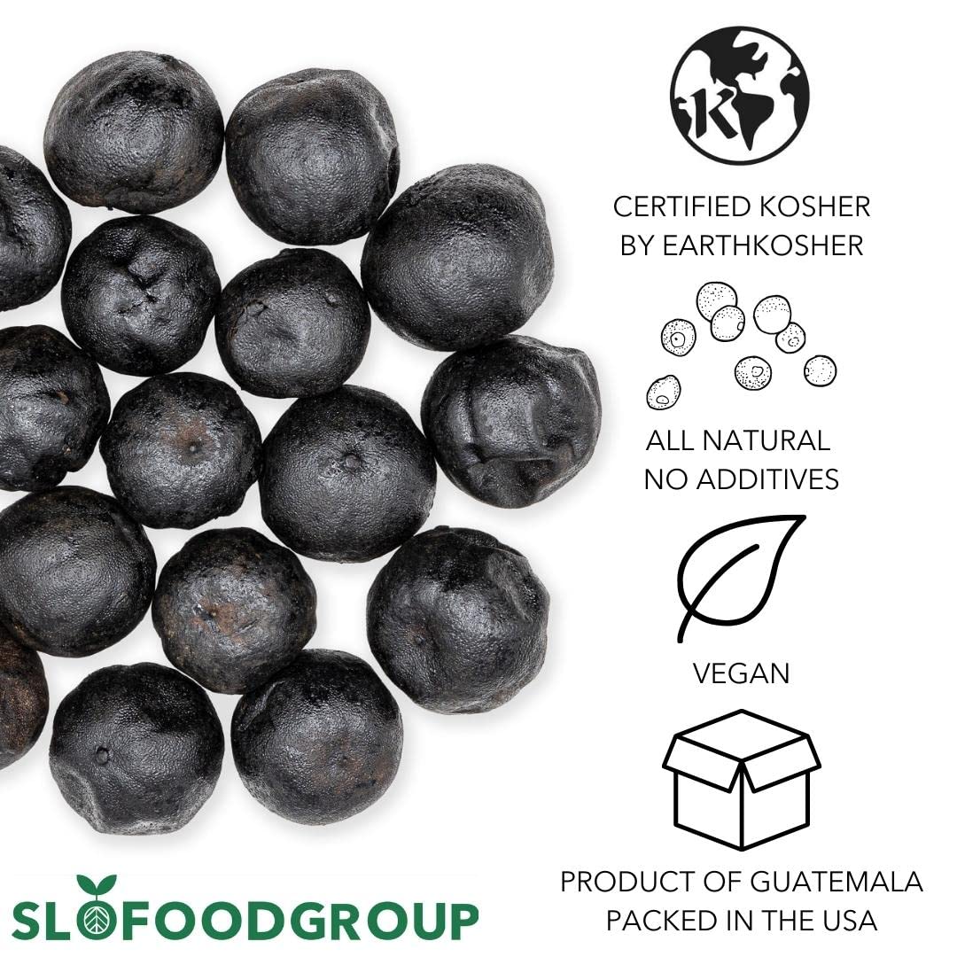 Slofoodgroup Dried Black Limes, Persian Lime for Souring, 2oz
