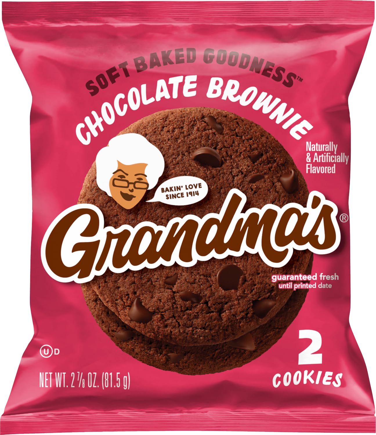 Grandma'S Cookies, Variety Pack, (Pack Of 12) Bundled By Superdeals, 2.50 Oz Bag, With Mystery Gift 3 Chocolate Chip, 3 Chocolat