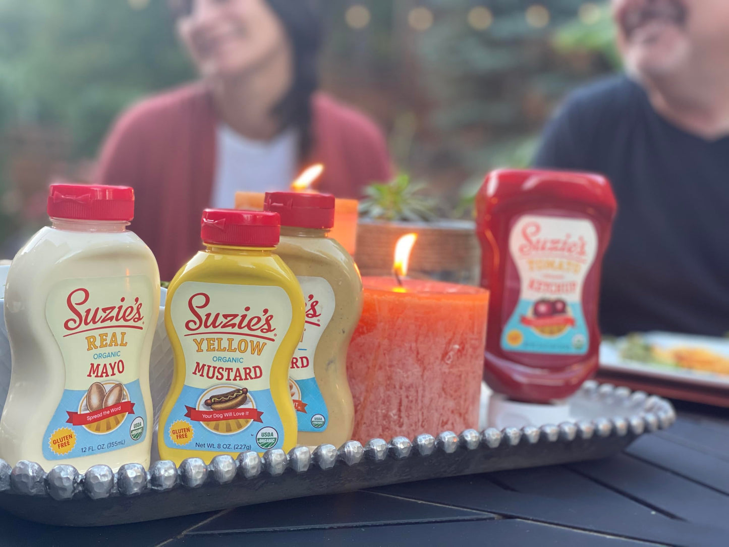 SUZIES Organic Cocktail Sauce, 8 Fl Oz - No Artificial Ingredients, Gluten-Free, Perfect for Dipping and Cooking
