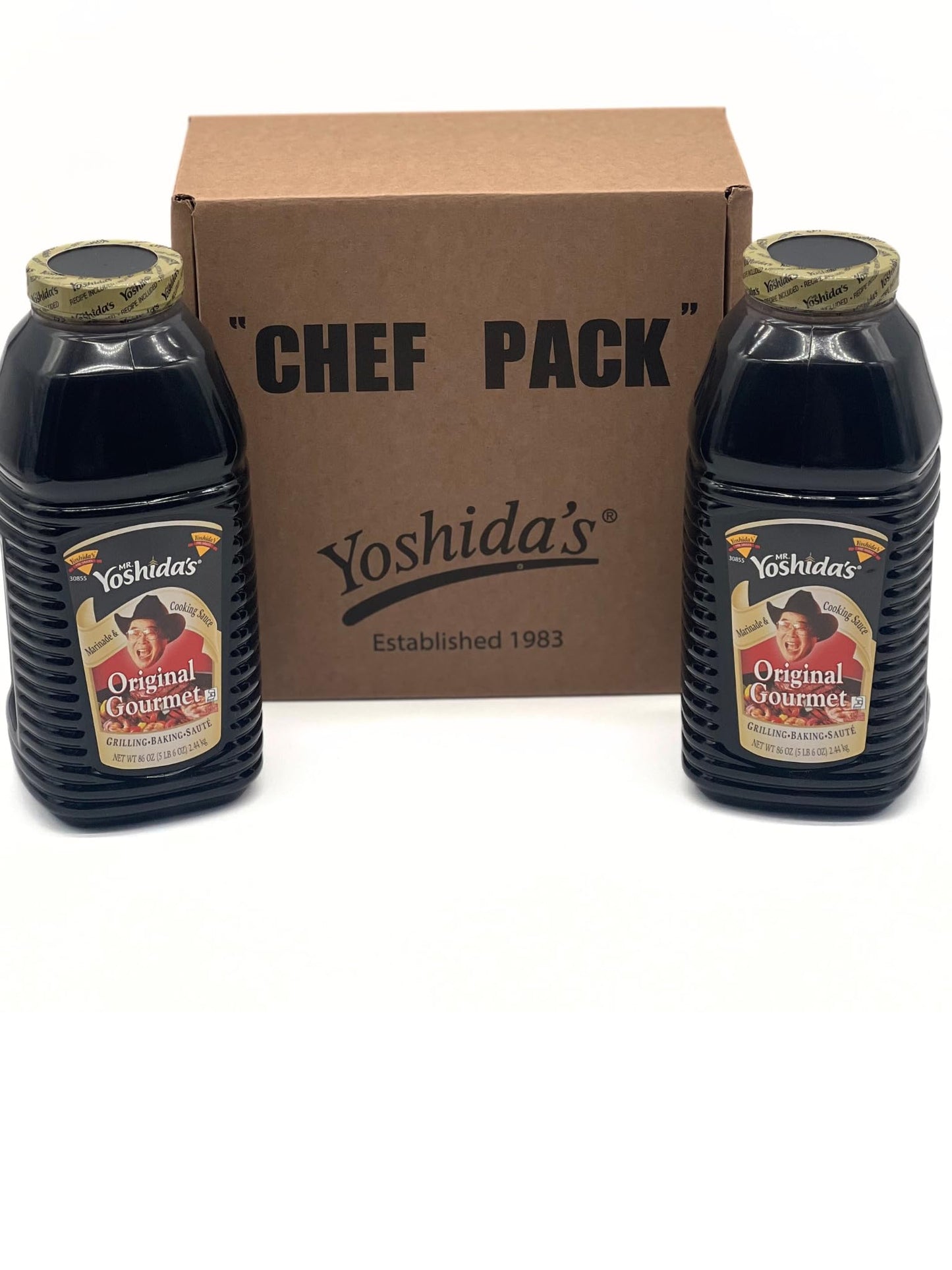 Mr. Yoshida'S Original Japanese Barbecue Gourmet Marinade & Cooking Sauce, 2-86 Oz Chef Size Bottles