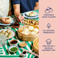 Laoban Dumplings?Spicy Beef Bao Buns?Made with Grass-Fed Beef, Onion, Chili, and Cumin?Frozen Meals Made from Scratch | No Artif