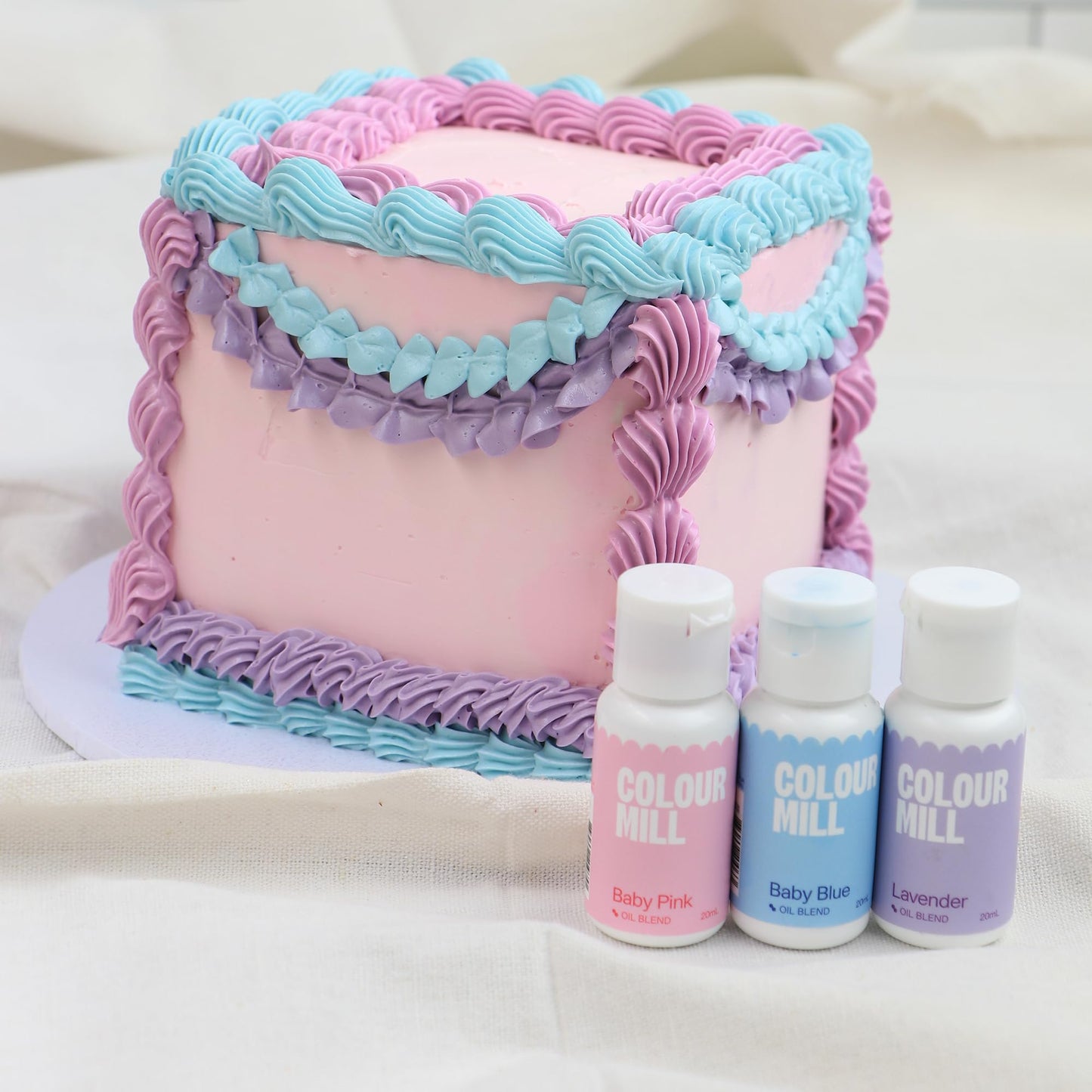 Colour Mill Oil-Based Food Coloring, 20 Milliliters Lavender