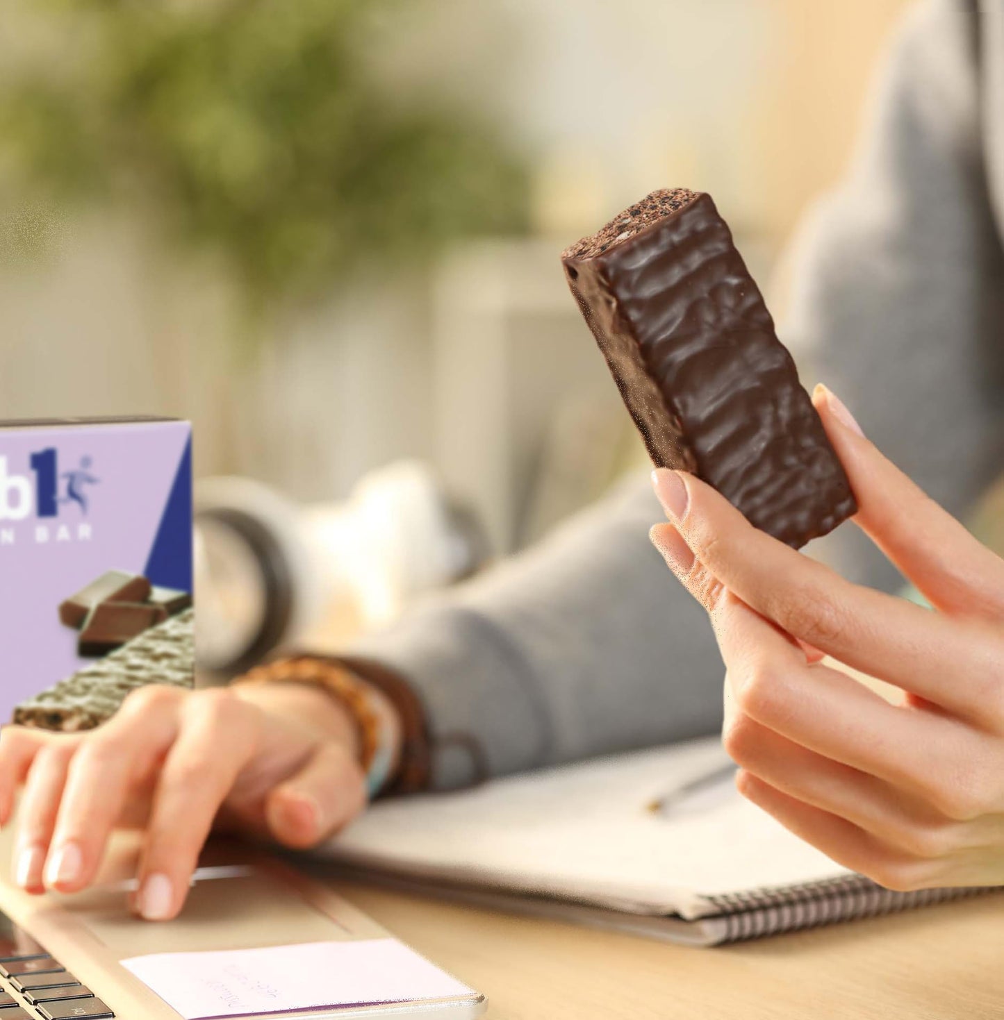 GRAB1 Dairy Free Protein Bars, 15g Protein, Vegan, 10 Bars (2 Pack), Low Calorie, Delicious Snack