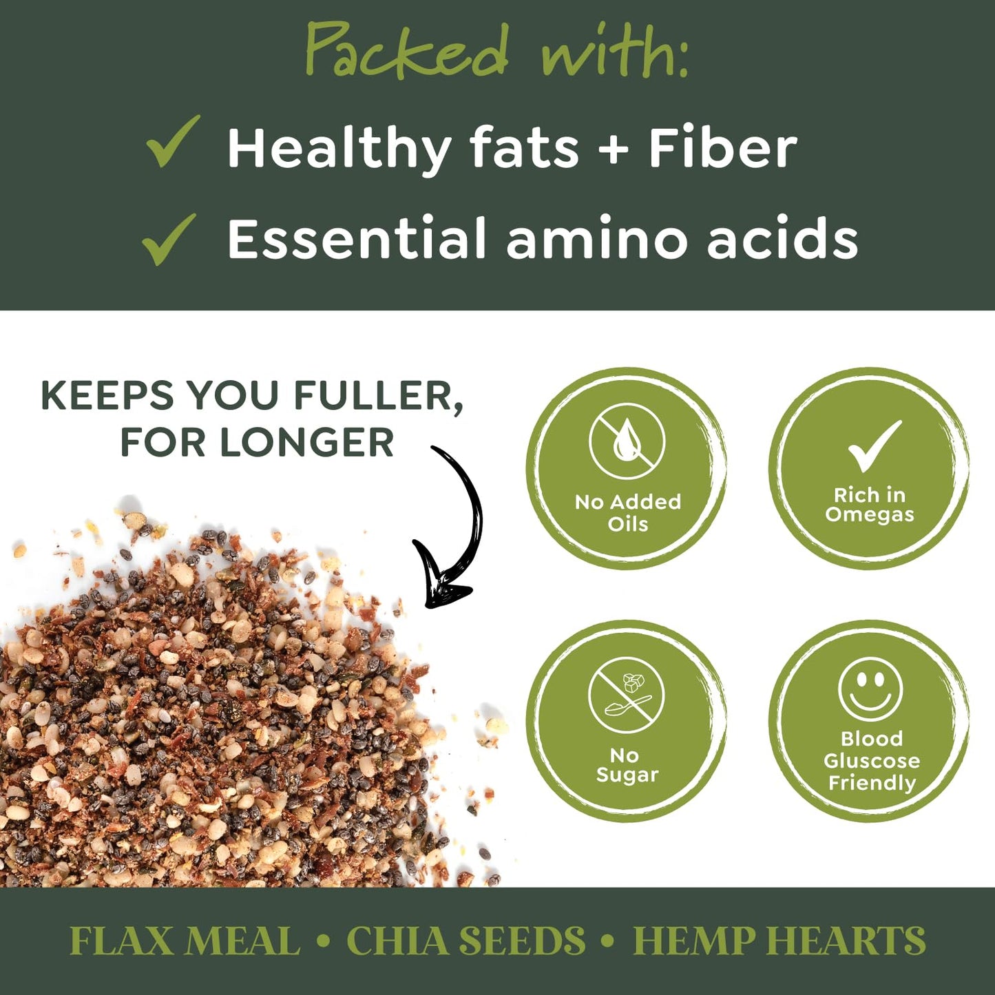 Witzi'S No Oats Oatmeal Alternative, Cacao, 2Oz (Pack Of 6), Made With Chia Seeds, Cinnamon & Chocolate, Grain Free, Gluten Free