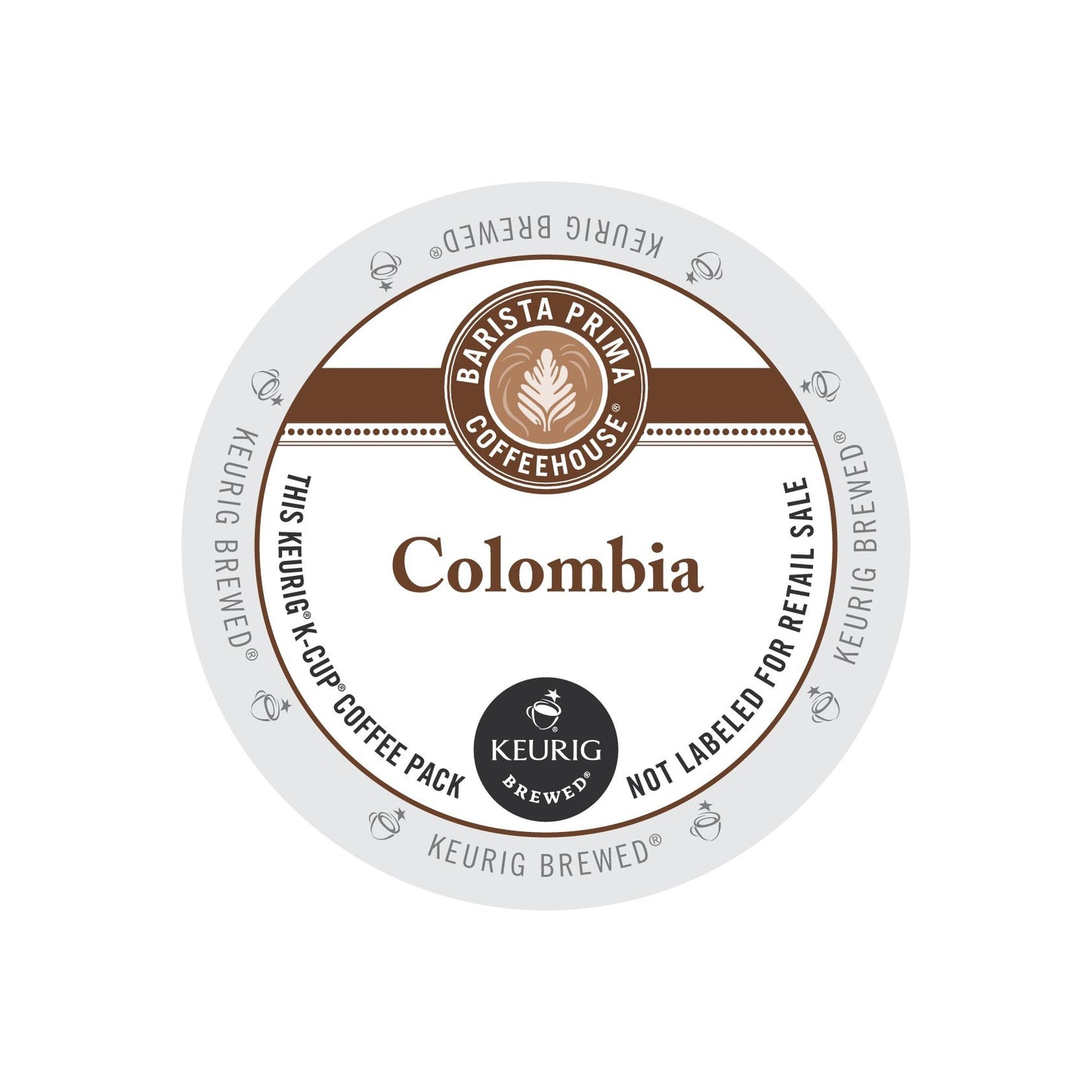 Barista Prima Coffeehouse Coffee  Keurig K-Cups  Colombia  72 Count