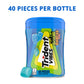 Trident Vibes Sour Patch Kids Blue Raspberry Sugar Free Gum, 40 Piece Bottle (Pack Of 2)