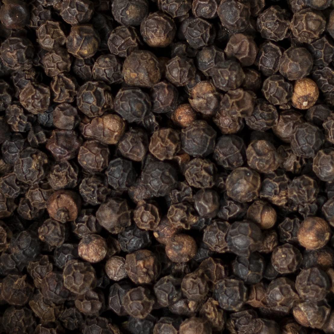 MagJo Naturals Black Peppercorns, unique design Cambodian Memot, 16 Ounce Pack
