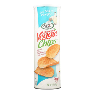 Sensible Portions Chip Veg Salt Vinegar Canister, 5 oz