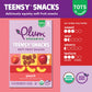 Plum Organics Teensy Snacks Soft Fruit Snacks - Peach - 0.35 Oz Bags (Pack Of 40) - Organic Toddler Food Fruit Snacks