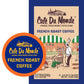 Cafe Du Monde Coffee French Roast Single-Serve Cup Pods, 12 Count