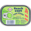 Beach Cliff Wild Caught Fish Steaks In Soybean Oil With Green Chilies, 3.75 Oz Can - 16G Protein Per Serving - Gluten Free, Keto