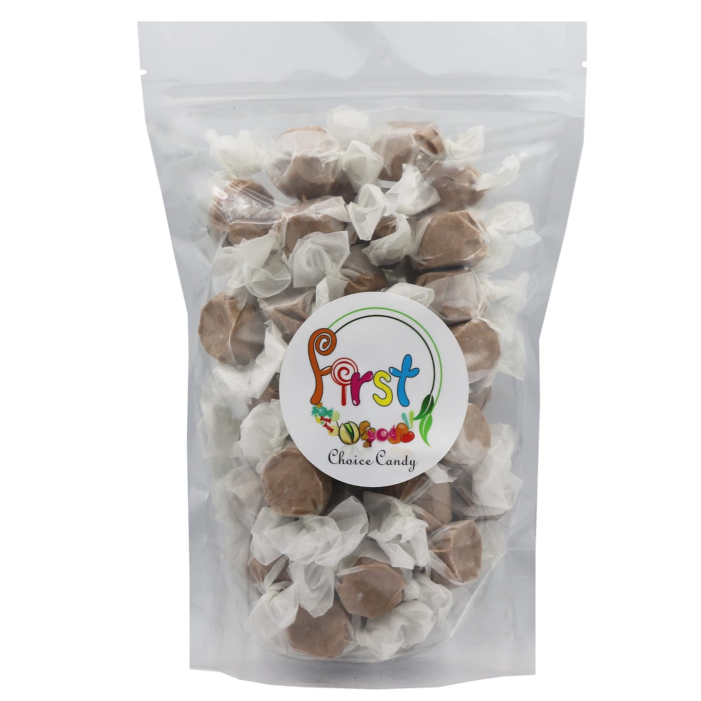 All Flavor Gourmet Salt Water Taffy (Chocolate, 2 Lb)