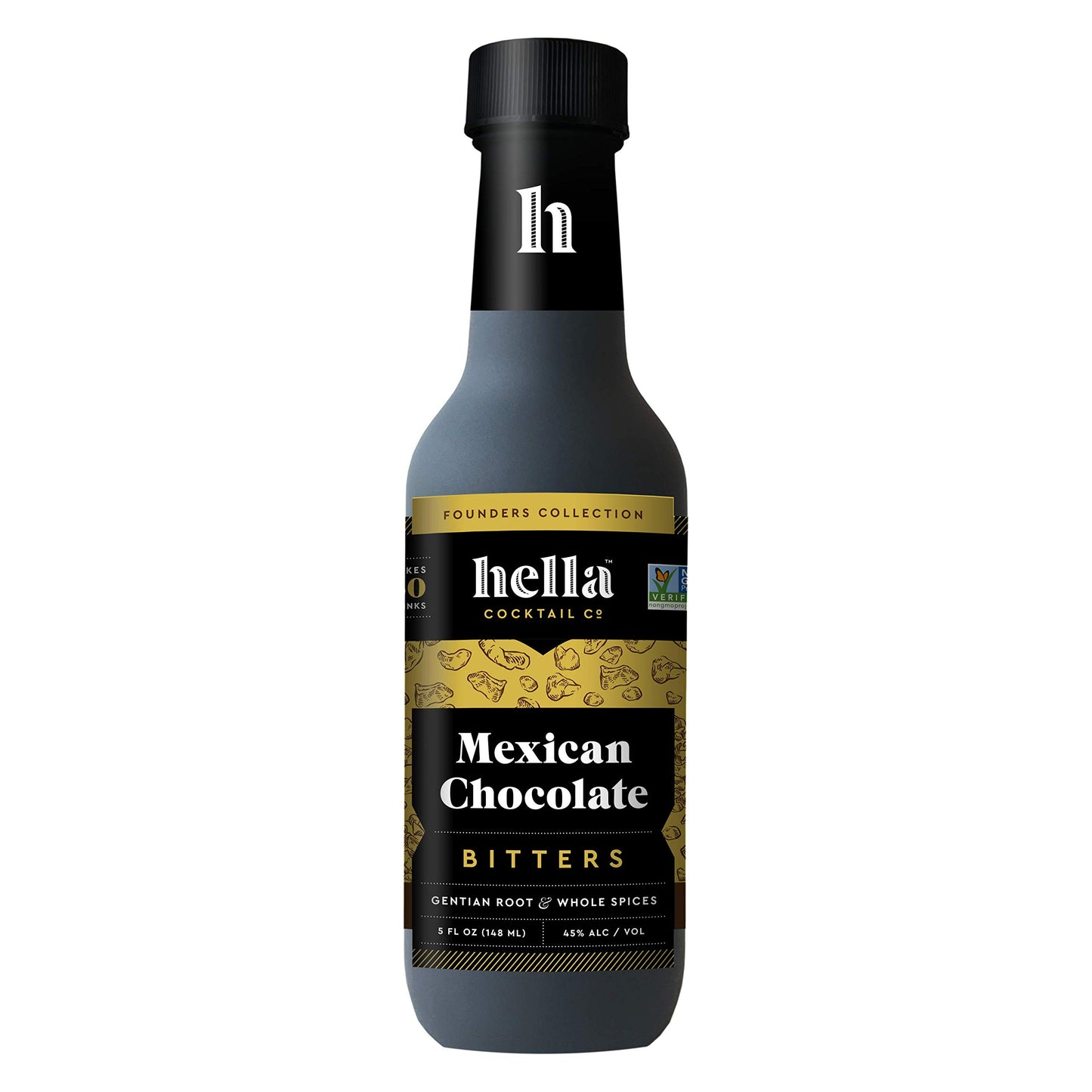 Hella Cocktail Co. Mexican Chocolate Bitters - Craft Cocktail Bitters, 5 Fl Oz