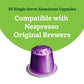 large online retailer Fresh Ristretto Intenso Dark Roast compact pieces, Compatible with Nespresso Original, 50 Count (5 Packs of 10), Intensity 10/13
