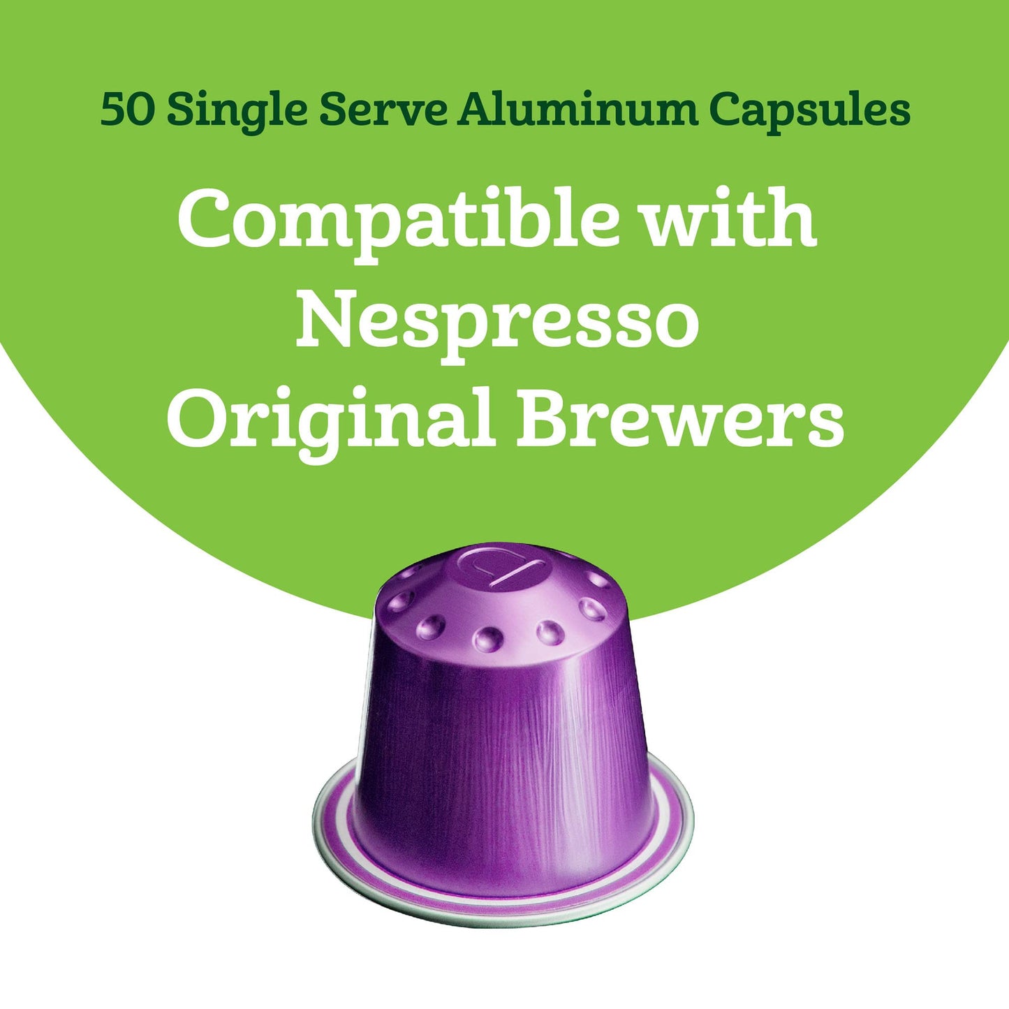 large online retailer Fresh Ristretto Intenso Dark Roast compact pieces, Compatible with Nespresso Original, 50 Count (5 Packs of 10), Intensity 10/13