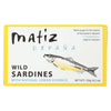 MATIZ, SARDINES, IN OIL W/LEMON, Pack of 12, Size 4.2 OZ - No Artificial Ingredients