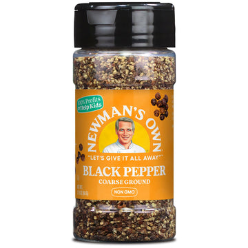 Newman'S Own Coarse Ground Black Pepper, 2.15 Ounce Bottle