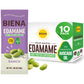 Biena Crispy Roasted Edamame Beans Snack - High Protein Low Carb Snack for mature-themeds & Kids  12g Protein per Serving - Made w/Avocado Oil - Vegan  Gluten-Free - 10-Pack  1.05oz Bags  Ranch