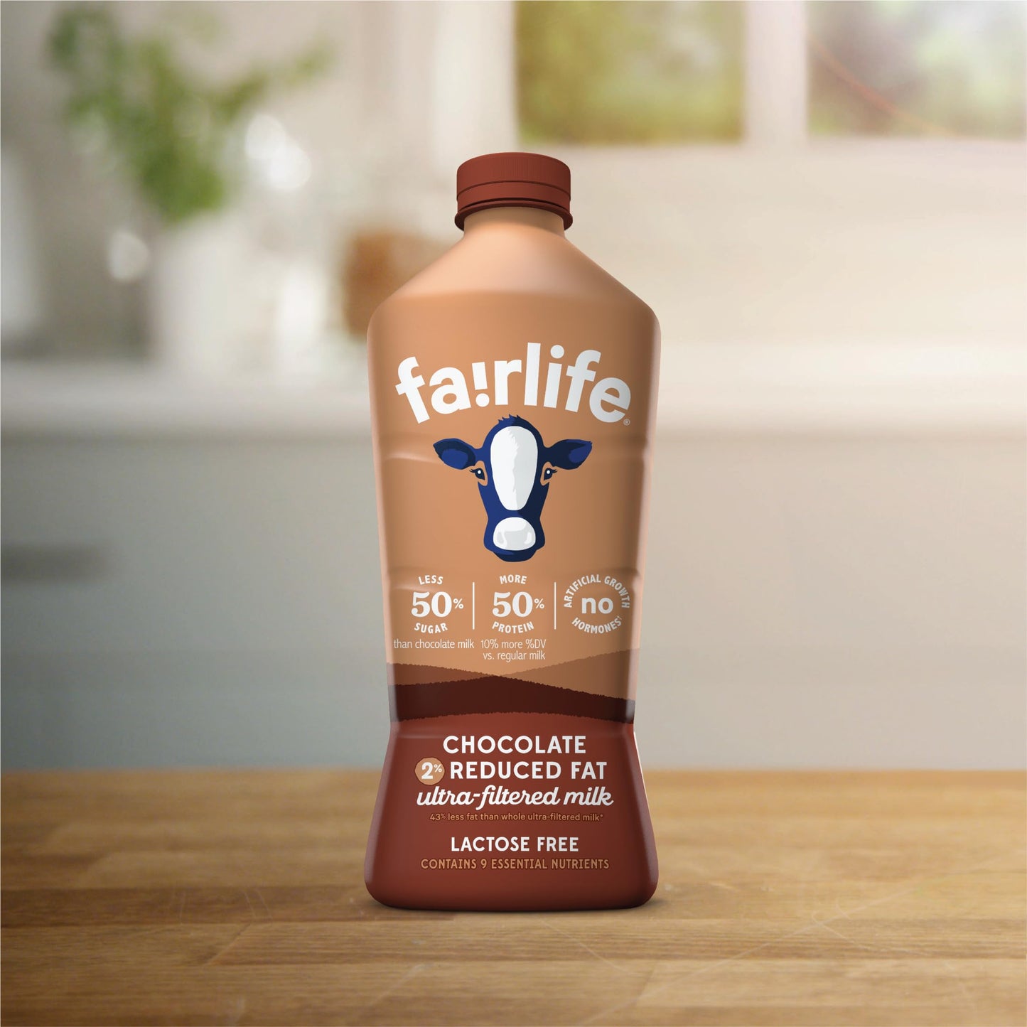 Fairlife Lactose Free Reduced Fat Chocolate Ultra Filtered Milk, 52 Fl Oz