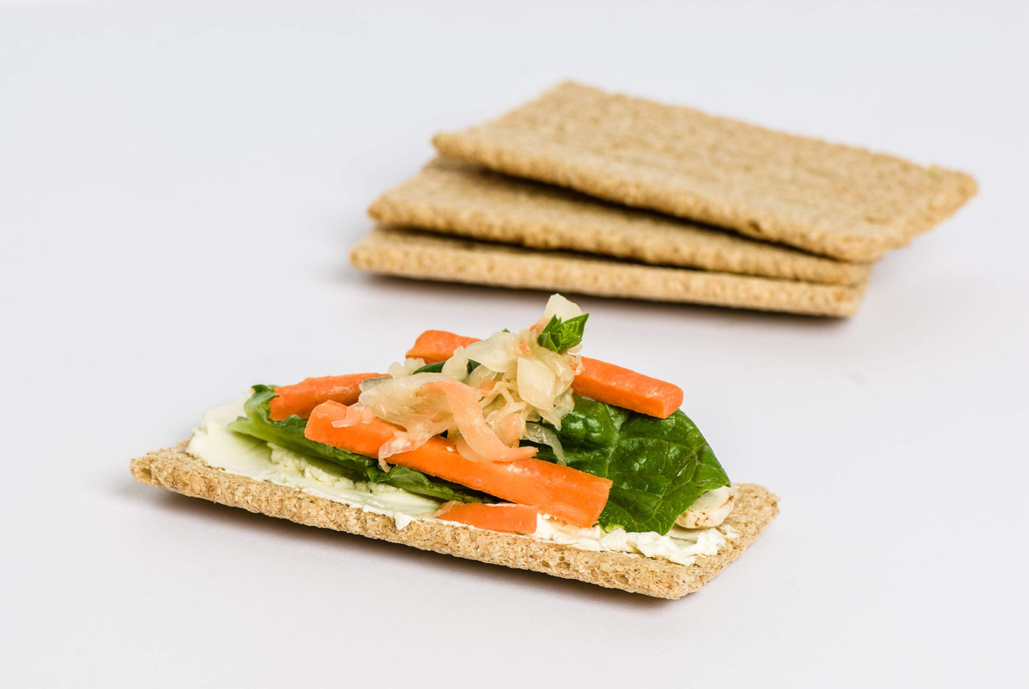 Orgran Gluten Free Toasted Buckwheat Crispibread | Organic Buckwheat Crispbread Vegan Friendly Made With Purity | Egg-Free, Dair