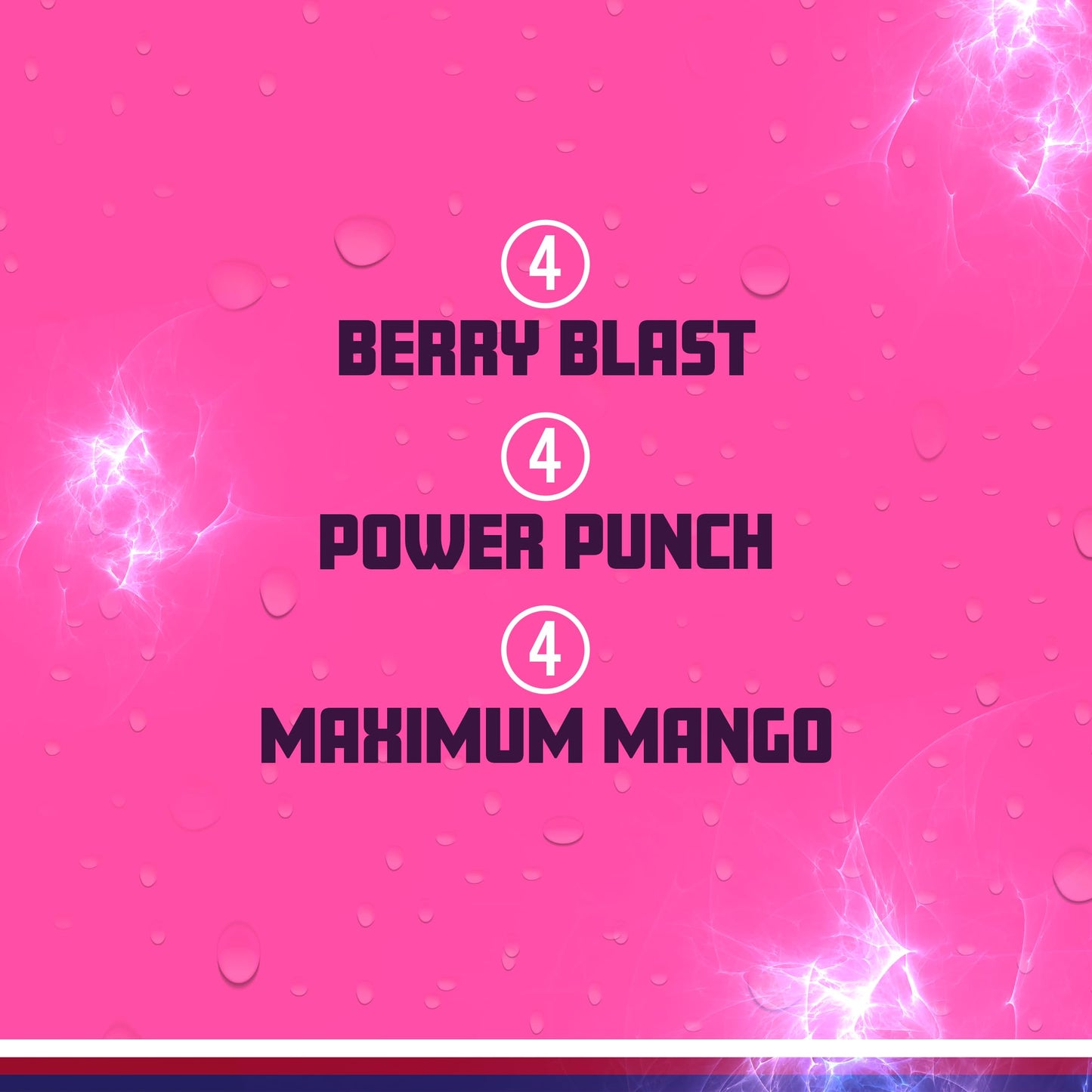 Sparkling Ice Energy Variety Pack - 12 Fl Oz Cans, Zero Sugar, Vitamins & Antioxidants, Berry Blast, Maximum Mango, Power Punch Flavors