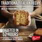 Bauducco Panettone Classic Holiday Cake - Moist & Fresh with Candied Fruit & Raisins - 26.2oz