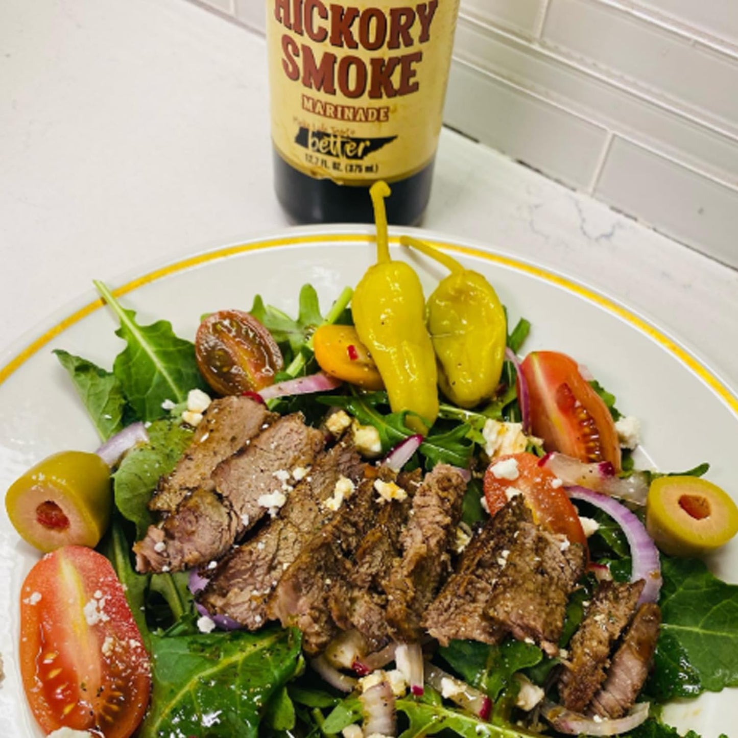 ALLEGRO - The Marinate Everything Marinades - Hickory Smoke 12.7 oz, Pack of 3