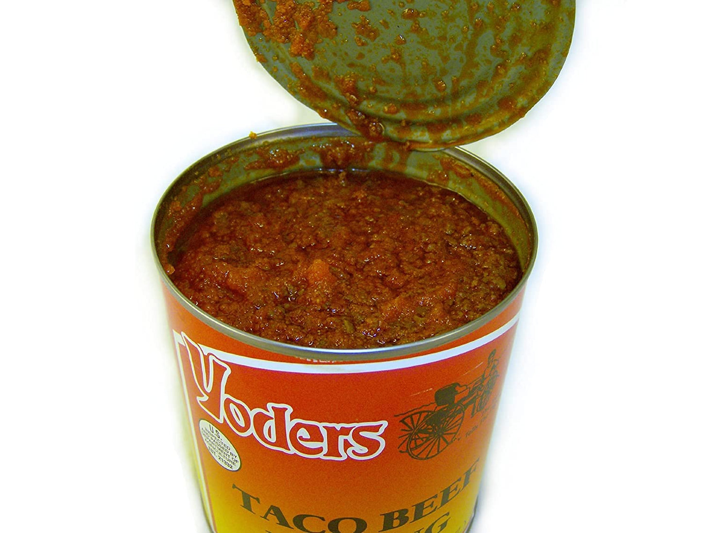 Fresh Beef Filling Is Used To Make Yoder'S Real Canned Taco Beef, Which Is Fully Cooked And Ready To Eat. Each 28-Ounce Can Is D