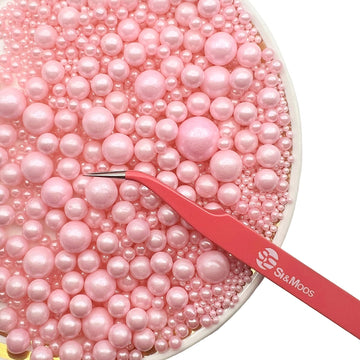 Se Si&Moos Pink Edible Pearls For Cake Decorating Pink Sugar Pearls Pink Pearl Sprinkles For Cake Decorating Pink Sprinkles Pink