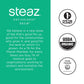 Steaz Organic Iced Green Tea Antioxidant Brew, Mint, 16 Fl Oz, Pack Of 12