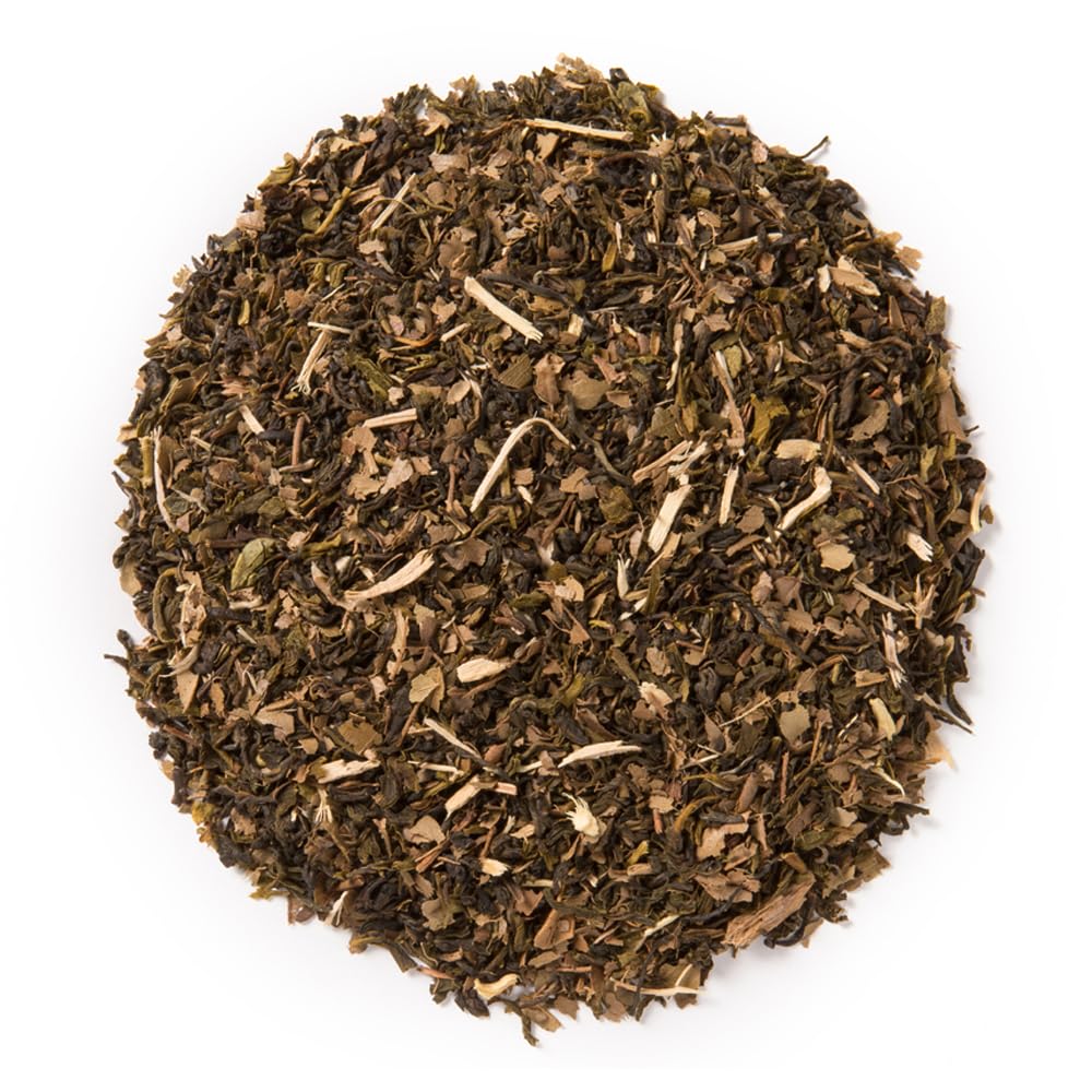Davidson'S Organics, Green With Lemon Ginseng Loose Leaf Tea, 16-Ounce Bag
