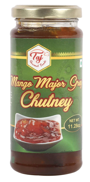 Taj Gourmet Mango Major Grey Chutney, 320G (11.2Oz)