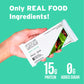 Sans Meal Replacement Protein Bar, Gluten Free, Healthy High Protein Snacks, High Fiber, No Sugar Added, Dairy Free, Soy Free, Mint Cacao, 12 Bars