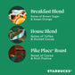 Starbucks Medium Roast Whole Bean Coffee Variety Pack, 3 Bags, 12 oz Each