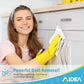 Aidea Microfiber Cleaning Cloths White-24Pk, Absorbent Cleaning Rags, Lint-Free, Scratch-Free, Streak-Free Wash Cloths, Microfib