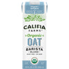 Califia Farms - Organic Oat Barista Blend Oat Milk, 32 oz, Shelf Stable, Dairy Free, Plant Based, Vegan, Non GMO, Organic Milk, 