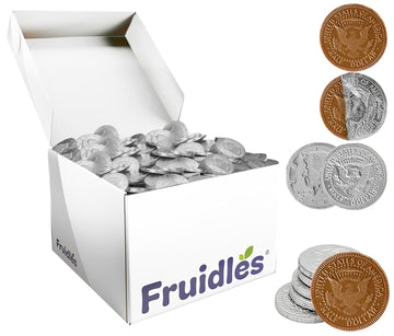St. Patrick's Chocolate Coins Dairy Free Dark Chocolate, Holiday Silver Coins, Kosher Certified Bittersweet Parve (1000 Coins)