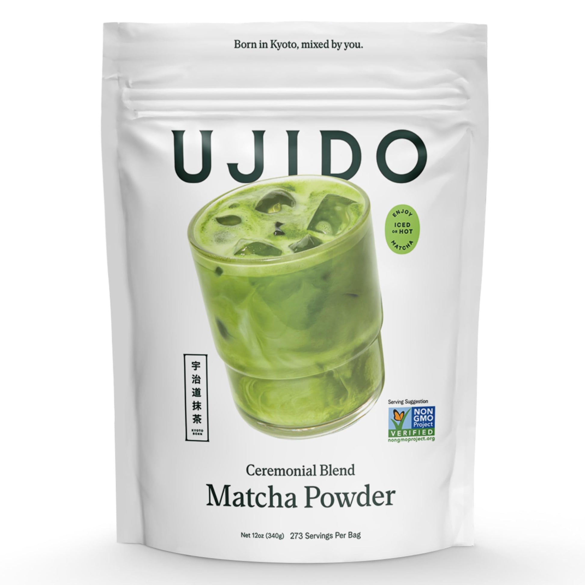 Ujido The Path of Zen Matcha Green Tea Powder Ceremonial Blend - 12 oz