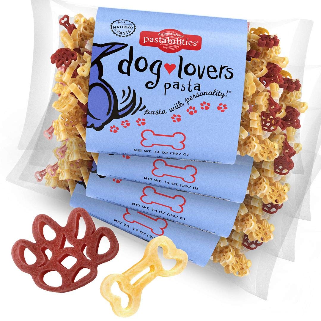 Pastabilities Fun Shaped Pasta for Kids - Dog Lovers Pasta - Paws and Bones Animal Theme, Non-GMO Natural Wheat Pasta, All-Natur