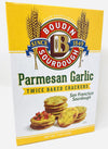 Boudin Sourdough Parmesan Garlic Baked Crackers, Vegan, 5 Ounces (Pack Of 12)
