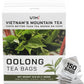 Vixi Oolong Tea Bags, 150 Counts, Vietnam'S Mountain Tea, Caffeinated, Bold And Balanced Flavored, Sugar Free, Tagless, 100% Nat